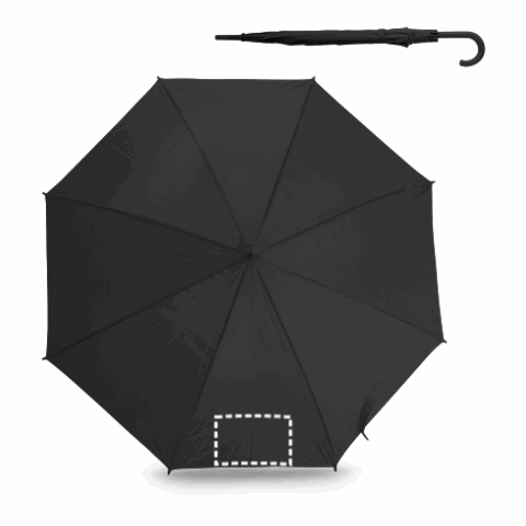 MICHAEL. Schirm aus 190T-Polyester mit automatischer Öffnung schwarz | ohne Werbeanbringung | Nicht verfügbar | Nicht verfügbar | Nicht verfügbar