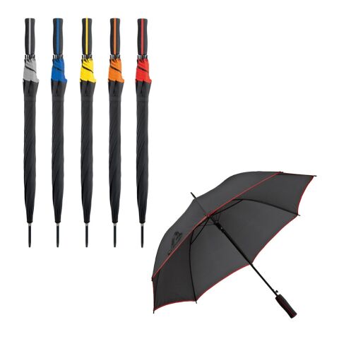 JENNA. Regenschirm aus 190T-Polyester mit automatischer Öffnung Rot | ohne Werbeanbringung