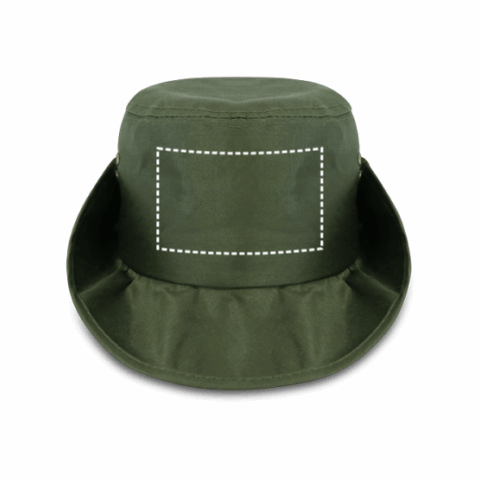 BLASS. Safari-Hut aus 100% Polyester (160 g/m²) Dunkelgrün | ohne Werbeanbringung | Nicht verfügbar | Nicht verfügbar | Nicht verfügbar