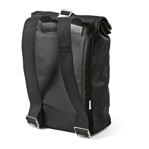 Berlin 23L Rucksak recy.Baumwolle 340gsm und rPU. Laptops bis 17" Schwarz | ohne Werbeanbringung | Nicht verfügbar | Nicht verfügbar | Nicht verfügbar