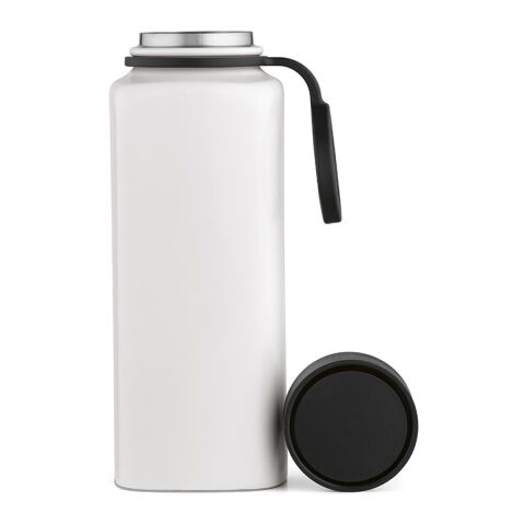 Ural Trinkflasche recy. Edelstahl 820 ml Schwarz | ohne Werbeanbringung