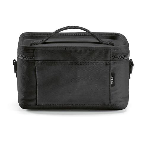 Munich M 7,5L Kühltasche, rPET mit rABS. Thermoinjizierte Reißverschlüsse Schwarz | ohne Werbeanbringung | Nicht verfügbar | Nicht verfügbar | Nicht verfügbar