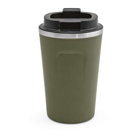 Limpopo Reisebecher recy.Edelstahl, 490 ml. Doppelwandig und Auslaufsicher Armeegrün | ohne Werbeanbringung | Nicht verfügbar | Nicht verfügbar | Nicht verfügbar