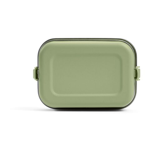 Tintoretto Lunchbox recy.Edelstahl, 1240 ml. Mit seitliche Verschlussklammern Mattgrün | ohne Werbeanbringung | Nicht verfügbar | Nicht verfügbar | Nicht verfügbar