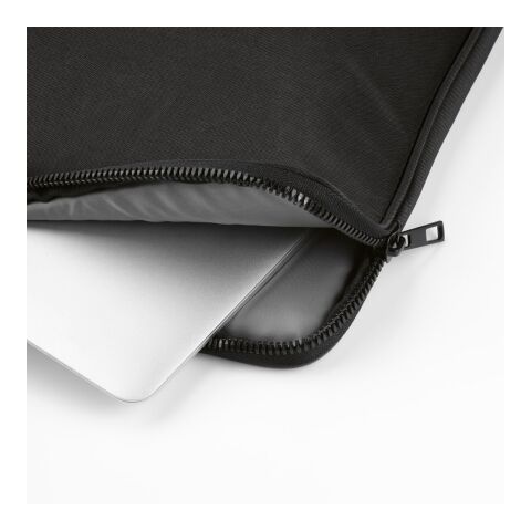Liverpool Laptop-Hülle aus recy. Nylon. Geeignet für Laptops bis 15,6" Schwarz