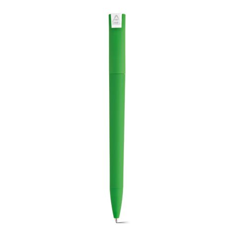 Balzac Kugelschreiber recy. ABS, blau, Dokumental®-Tinte 0,5km Grün