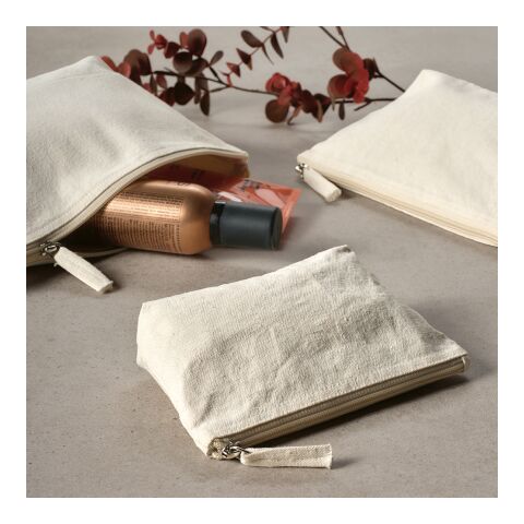 Cairo M 2,1L Kulturtasche, 320gsm recy.Baumwolle mit Reißverschluss Natur | ohne Werbeanbringung | Nicht verfügbar | Nicht verfügbar | Nicht verfügbar