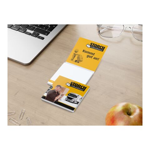 Haftnotizblock Cover Karton Format mittel Karton-Umschlag ohne Werbeanbringung | ohne Werbeanbringung | ohne Werbeanbringung | 72 × 72&nbsp;mm / individuell | matt