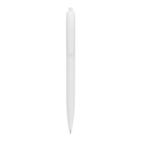BIC® Basic Kugelschreiber weiß | 1-farbiger Siebdruck | Schaft-Clipverlängerung | 24.00 mm x 40.00 mm