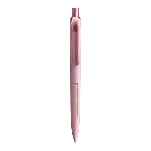 Prodir DS8 Druckkugelschreiber Soft Touch rosa | Schwarz | ohne Werbeanbringung | ohne Werbeanbringung