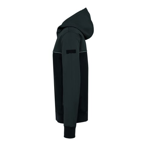 3-lagige Unisex-Softshelljacke, 300 g/m² schwarz-anthrazit | S | Nicht verfügbar | Nicht verfügbar | Nicht verfügbar