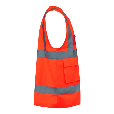Warnweste mit Reißverschluss, 120 g/m² orange | M | Nicht verfügbar | Nicht verfügbar