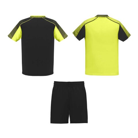 Juve Sport-Set für Kinder Fluor Yellow-schwarz | 4