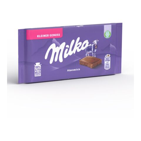 Milka die kleine Alpenmilch in Werbekartonage 