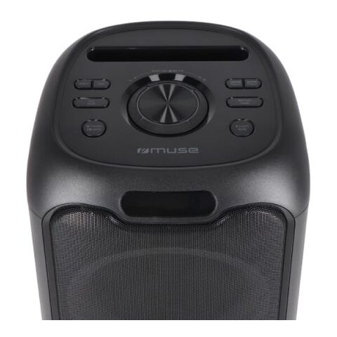 M-1803 | Muse Party-Lautsprecher mit Mikrofon 150W Schwarz