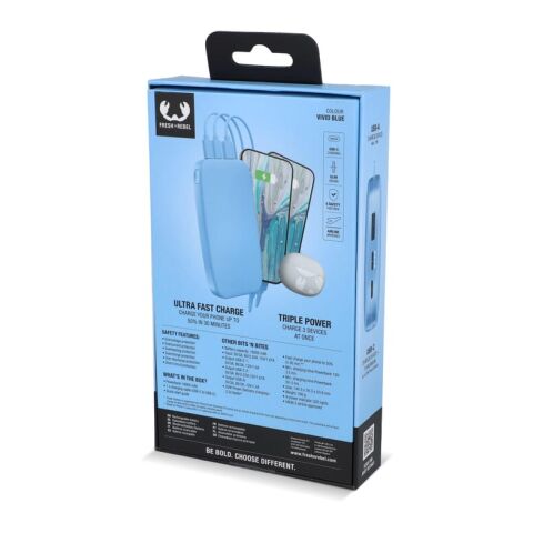 2PB18100 | Fresh 'n Rebel Powerbank 18000mAh USB-C Fast Charging 20W Hellblau | ohne Werbeanbringung | Nicht verfügbar | Nicht verfügbar