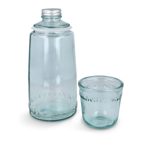 InSideOut Recyceltes Glas-Getränkeset ReuuZ 1 l Transparent | Gravur | Karaffe | 60 mm x 100 mm