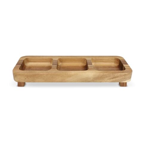 InSideOut Mini-Snacktisch aus Holz, 35cm Natur | ohne Werbeanbringung | Nicht verfügbar | Nicht verfügbar