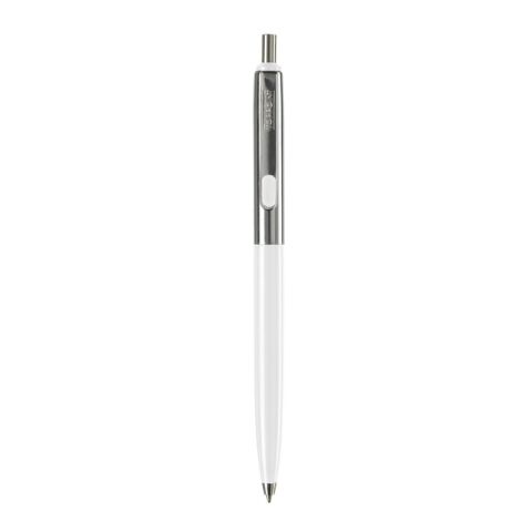 Kugelschreiber Topper Weiss | 1-farbiger Siebdruck | 270° vom Clip | 37 mm x 25 mm | Nicht verfügbar