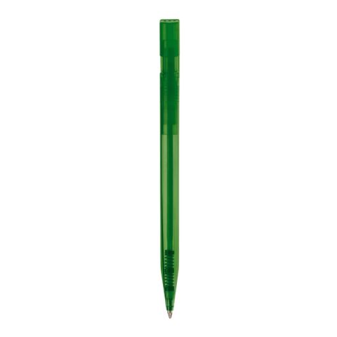 Kugelschreiber Nash Transparent Grün-Grün | 1-farbiger Siebdruck | 270° vom Clip | 45 mm x 25 mm | Nicht verfügbar
