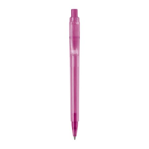 Kugelschreiber Baron '03 Ice Frosty Rosa | 1-farbiger Siebdruck | 270° vom Clip | 45 mm x 25 mm | Nicht verfügbar