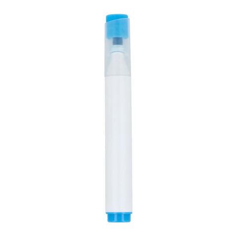Ovaler Textmarker Blau Weiss