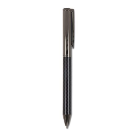 Metallstift und Rollerball-Stift im Set in Geschenkbox Gewehrmetall  dunkel-Gewehrmetall  dunkel