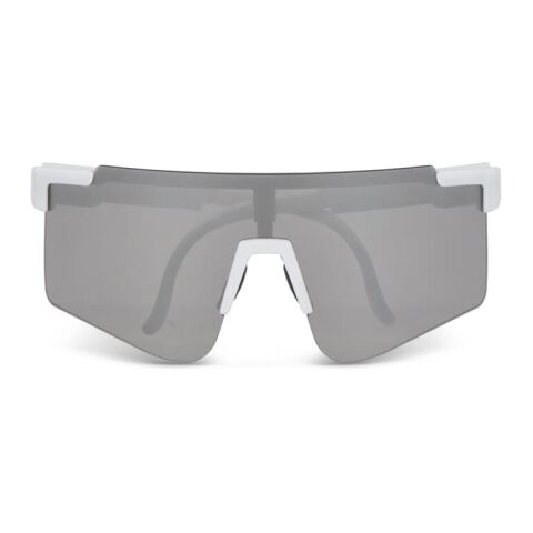 Tom R-PC Sport-Sonnenbrille mit verspiegelten Gläsern UV400 Weiss | ohne Werbeanbringung | Nicht verfügbar | Nicht verfügbar