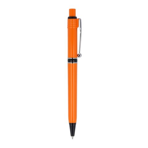 Kugelschreiber Raja Extra Orange-Schwarz | 1-farbiger Siebdruck | 90° vom Clip | 40 mm x 25 mm | Nicht verfügbar