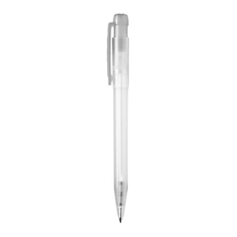 Kugelschreiber Ingeo TM Pen Clear Transparent Transparent | 1-farbiger Siebdruck | 180° vom Clip | 45 mm x 25 mm | Nicht verfügbar