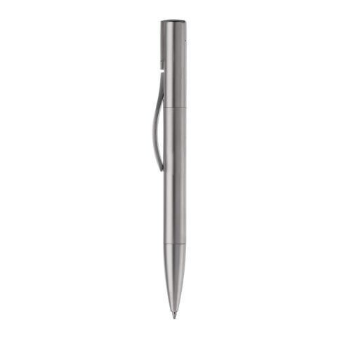 Metall USB Kugelschreiber 4GB Silber | Gravur | 180° vom Clip | 50 mm x 7 mm | Nicht verfügbar