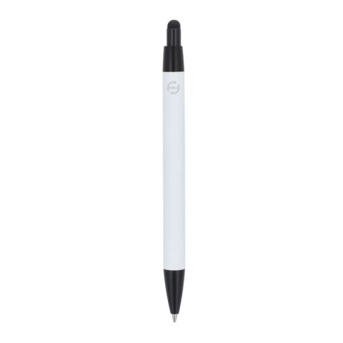 Kugelschreiber Alaska Softtouch mit Stylus R-AL Weiss