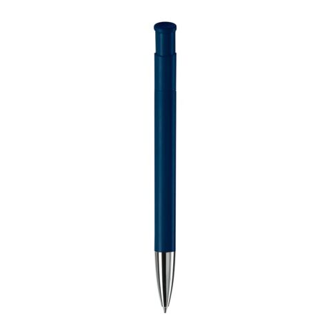 Kugelschreiber Avalon Hardcolour mit Metallspitze Dunkelblau | 1-farbiger Siebdruck | 180° vom Clip | 50 mm x 25 mm | Nicht verfügbar