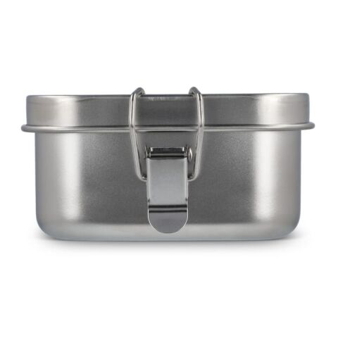 Edelstahl-Brotdose Silber | ohne Werbeanbringung | Nicht verfügbar | Nicht verfügbar