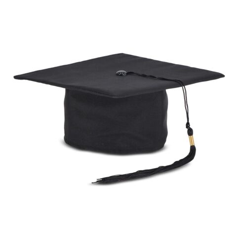 Studentenhut Schwarz | ohne Werbeanbringung | Nicht verfügbar | Nicht verfügbar