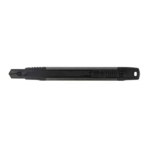 Hobby-Messer Metall &amp; ABS Schwarz | 1-farbiger Tampondruck | Seite 1 | 50 mm x 10 mm | Nicht verfügbar
