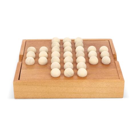 Murmel-Solitärspiel Natur | ohne Werbeanbringung | Nicht verfügbar | Nicht verfügbar