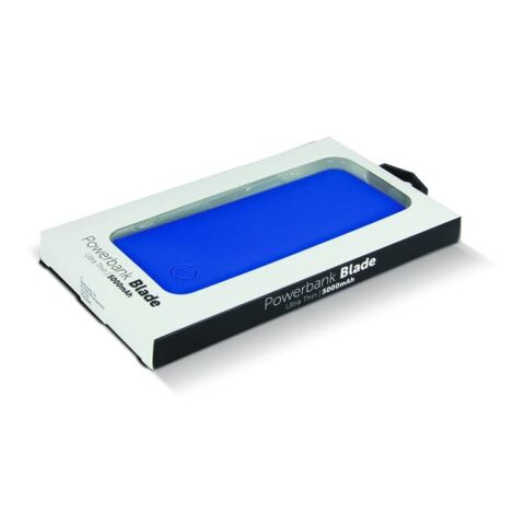 Powerbank Blade 5000mAh Dunkelblau | ohne Werbeanbringung | Nicht verfügbar | Nicht verfügbar | Nicht verfügbar