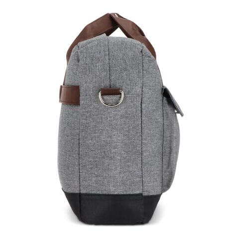 Brixton Laptoptasche Grau-Schwarz