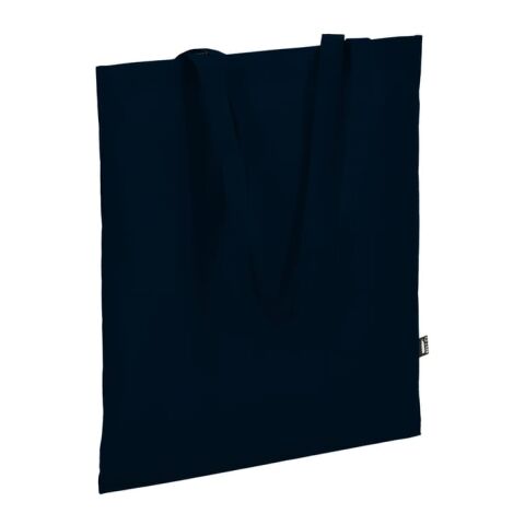 R-PET Tragetasche aus Non Woven mit langen Griffen 38 x 42cm 75g/m² Dunkelblau | ohne Werbeanbringung | Nicht verfügbar | Nicht verfügbar | Nicht verfügbar
