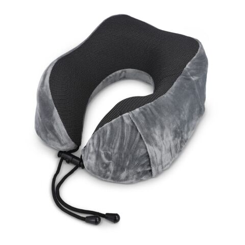 Reisekissen aus Memory-Schaumstoff mit EVA-Hülle Grau | ohne Werbeanbringung | Nicht verfügbar | Nicht verfügbar