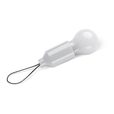 Schlüsselanhänger Glühlampe Weiss | ohne Werbeanbringung | Nicht verfügbar | Nicht verfügbar | Nicht verfügbar