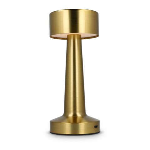 Lumo Tischleuchte mit 3 Lichtmodi und dimmbar Gold | ohne Werbeanbringung | Nicht verfügbar | Nicht verfügbar