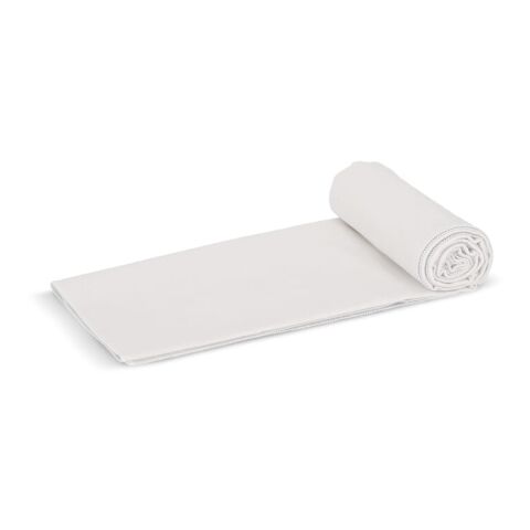 Schnelltrocknendes Handtuch R-PET 100x180cm Sublimation Weiss-Grau | ohne Werbeanbringung | Nicht verfügbar | Nicht verfügbar