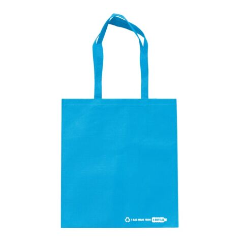 Umhängetasche RPET 100g/m² Blau / Weiss | ohne Werbeanbringung | Nicht verfügbar | Nicht verfügbar | Nicht verfügbar