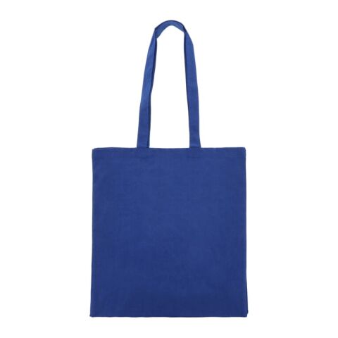 Tasche aus recycelter Baumwolle 140g/m² 38x10x42cm Blau Weiss | ohne Werbeanbringung | Nicht verfügbar | Nicht verfügbar | Nicht verfügbar