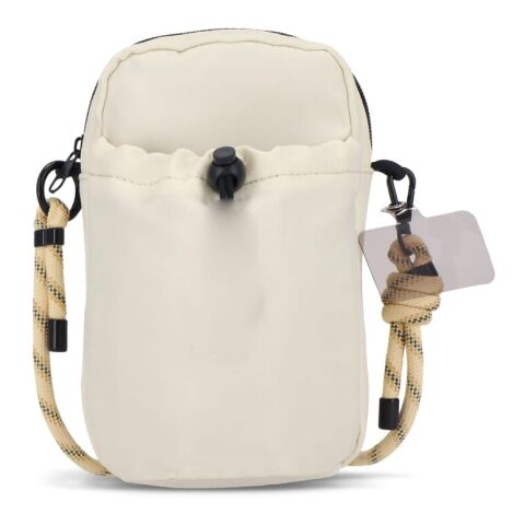 Croaabody Flaschenhalter-Tasche mit Paracord-Gurt Beige | ohne Werbeanbringung | Nicht verfügbar | Nicht verfügbar