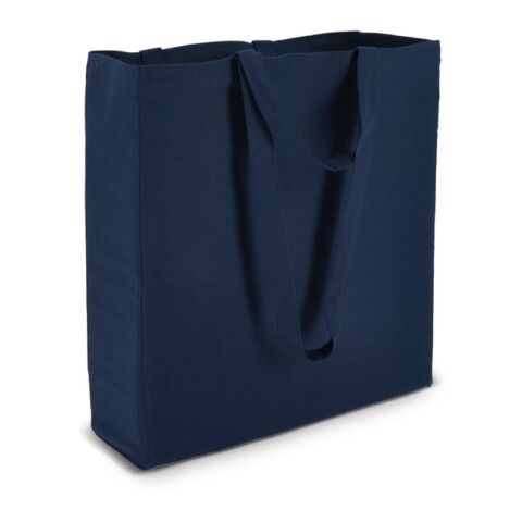 Tragetasche aus Baumwolle OEKO-TEX® 38 x 10 x 42cm 140g/m² Dunkelblau | ohne Werbeanbringung | Nicht verfügbar | Nicht verfügbar