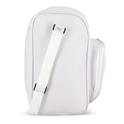 R-PET 600D Kühltasche 26 x 19 x 34cm 13L Weiss | ohne Werbeanbringung | Nicht verfügbar | Nicht verfügbar