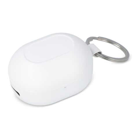 Mini Wireless Earbuds Schlüsselbundgröße Weiss | ohne Werbeanbringung | Nicht verfügbar | Nicht verfügbar